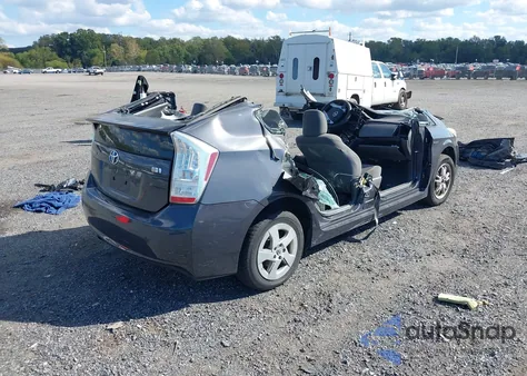 2011 Toyota Prius Three from USA, damaged, VIN JTDKN3DU9B1478603